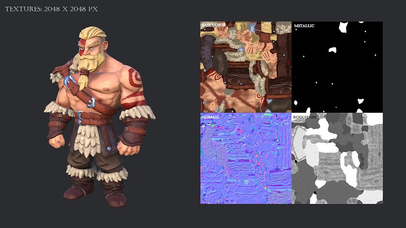 Low poly + Textures