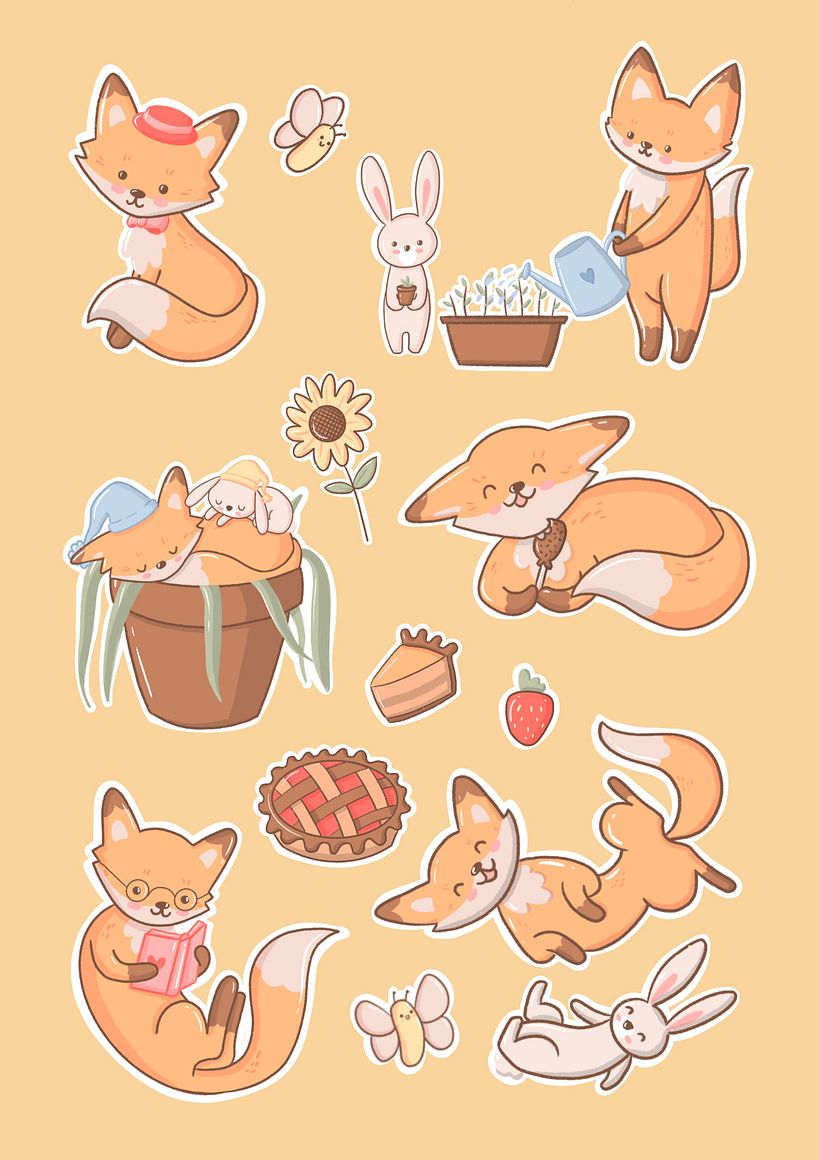 My project for course: Kawaii Illustration: Create Charming Characters 2
