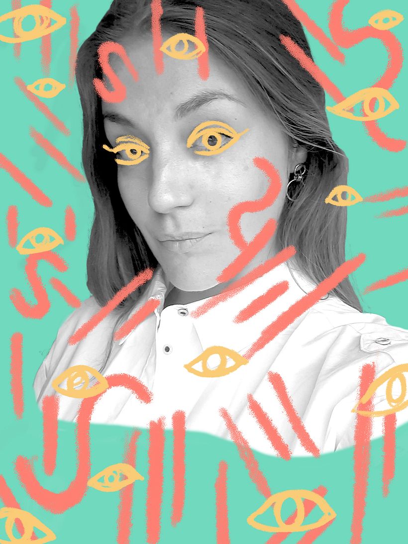 My project for course: Colorful Portrait Design with Photoshop 5