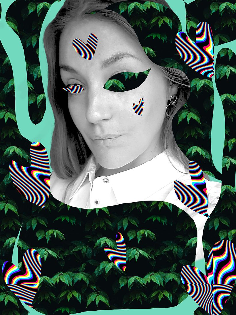 My project for course: Colorful Portrait Design with Photoshop 6