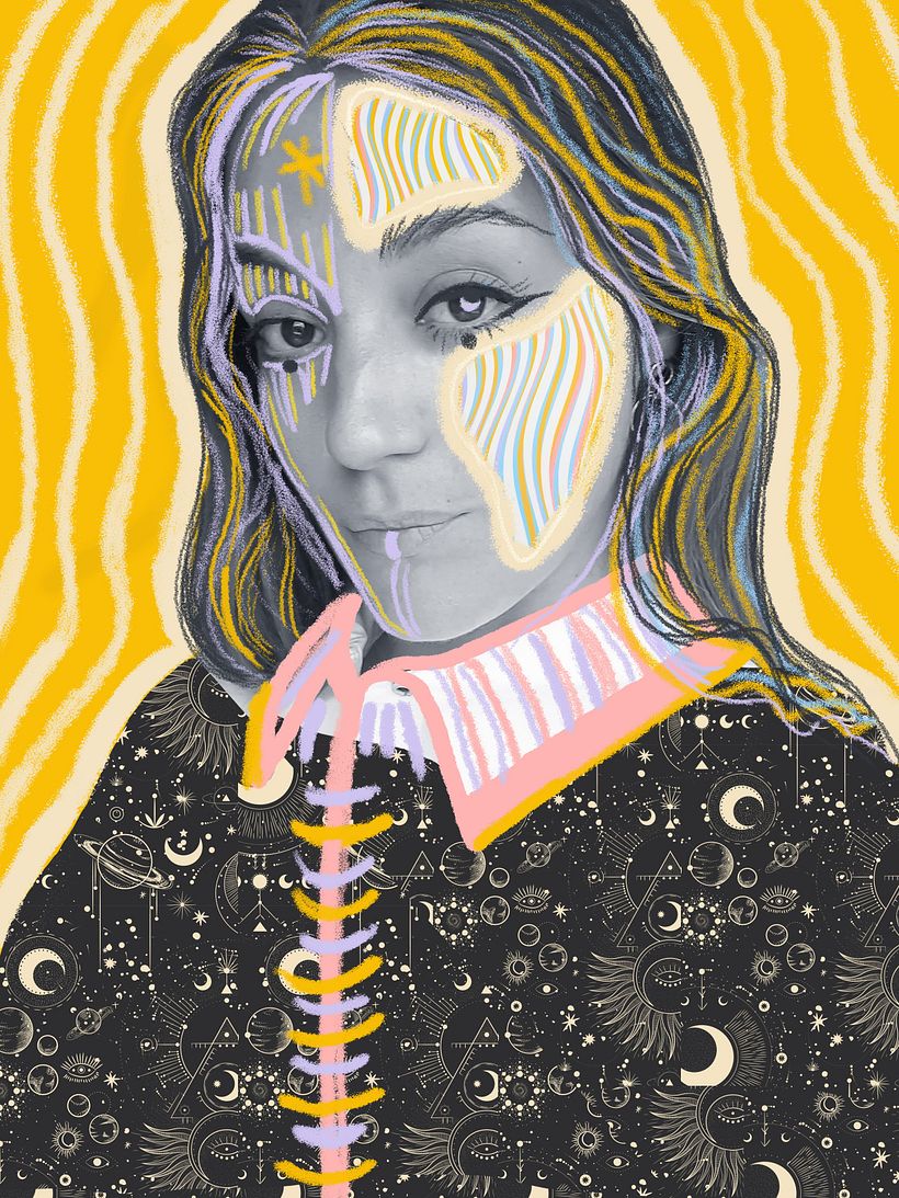 My project for course: Colorful Portrait Design with Photoshop 7