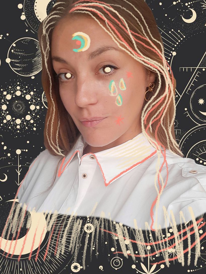 My project for course: Colorful Portrait Design with Photoshop 12