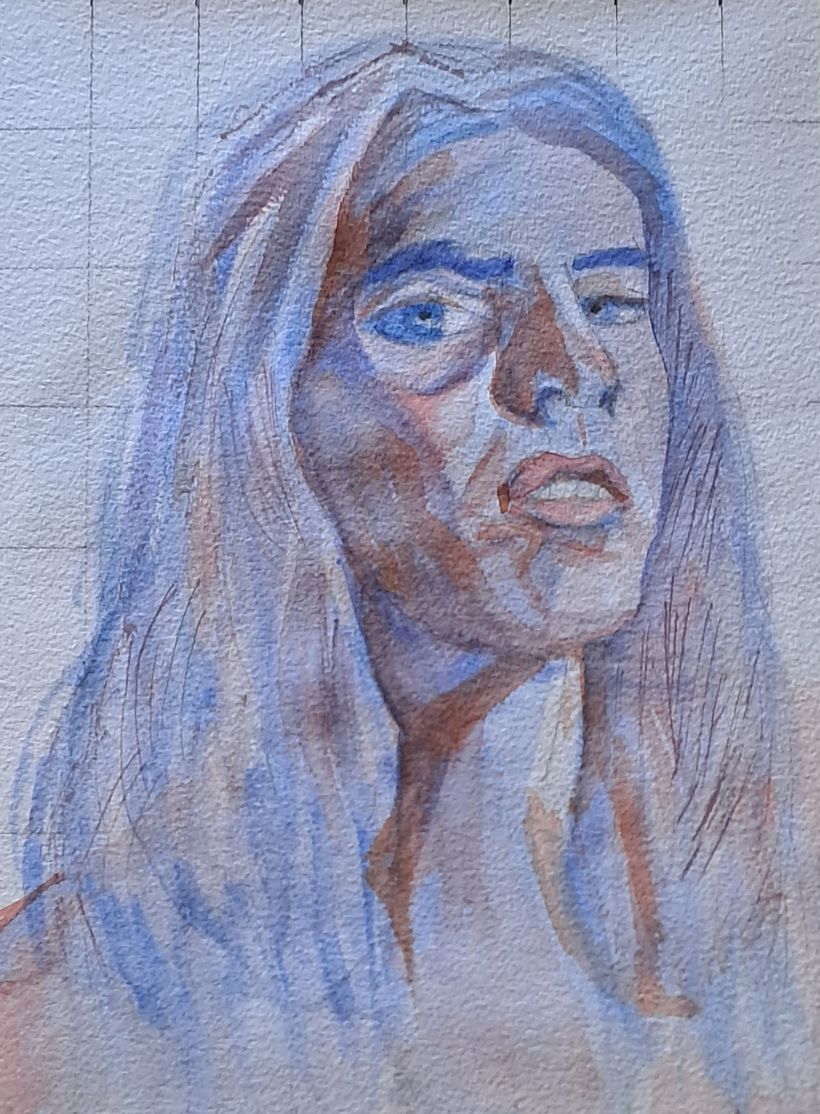 Mi proyecto del curso: Retrato artístico en acuarela 3