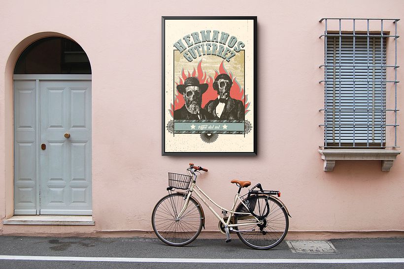 Simulación cartel final enla calle