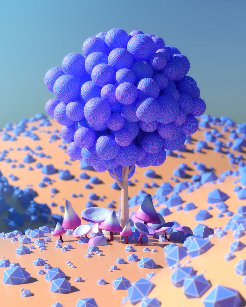 Meu projeto do curso: Animação 3D com Cinema 4D e Redshift para iniciantes 1