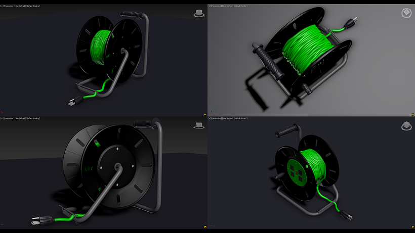  High poly model (Detail)