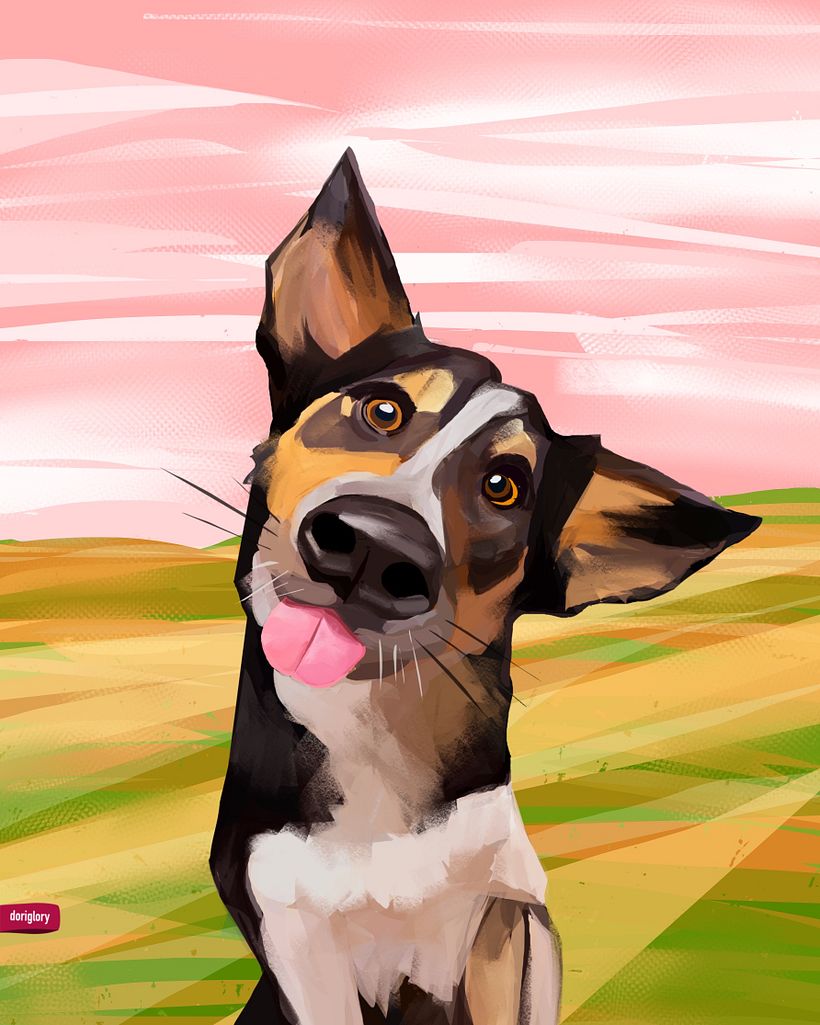 Procreate … Anpassungsdetails und Farben