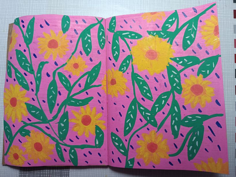 Mi proyecto del curso: Patrones botánicos en sketchbook: conquista la página en blanco 2