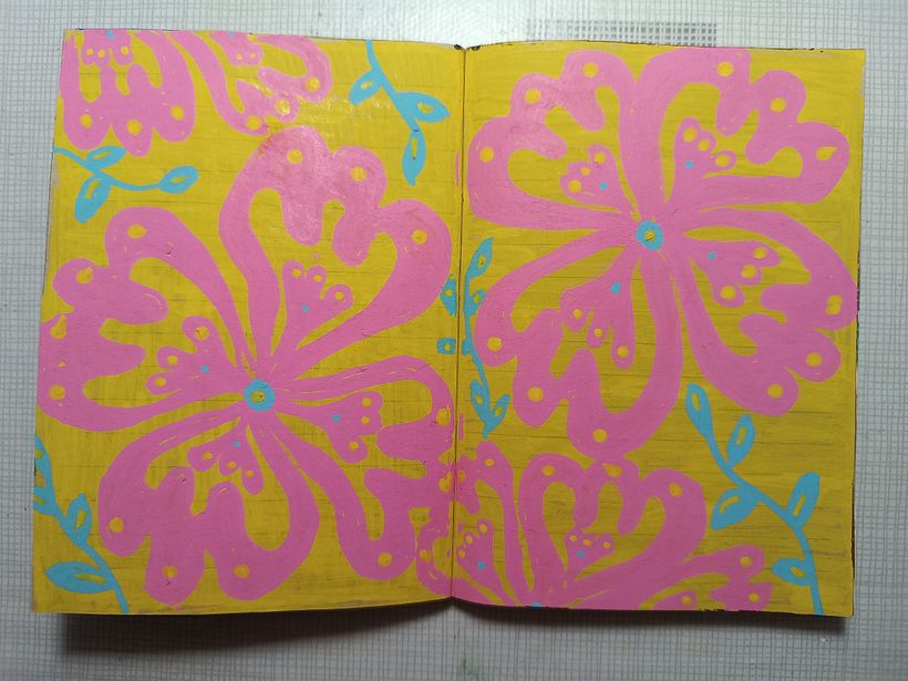 Mi proyecto del curso: Patrones botánicos en sketchbook: conquista la página en blanco 4