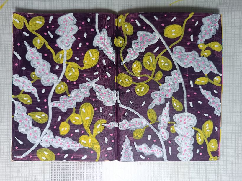 Mi proyecto del curso: Patrones botánicos en sketchbook: conquista la página en blanco 5