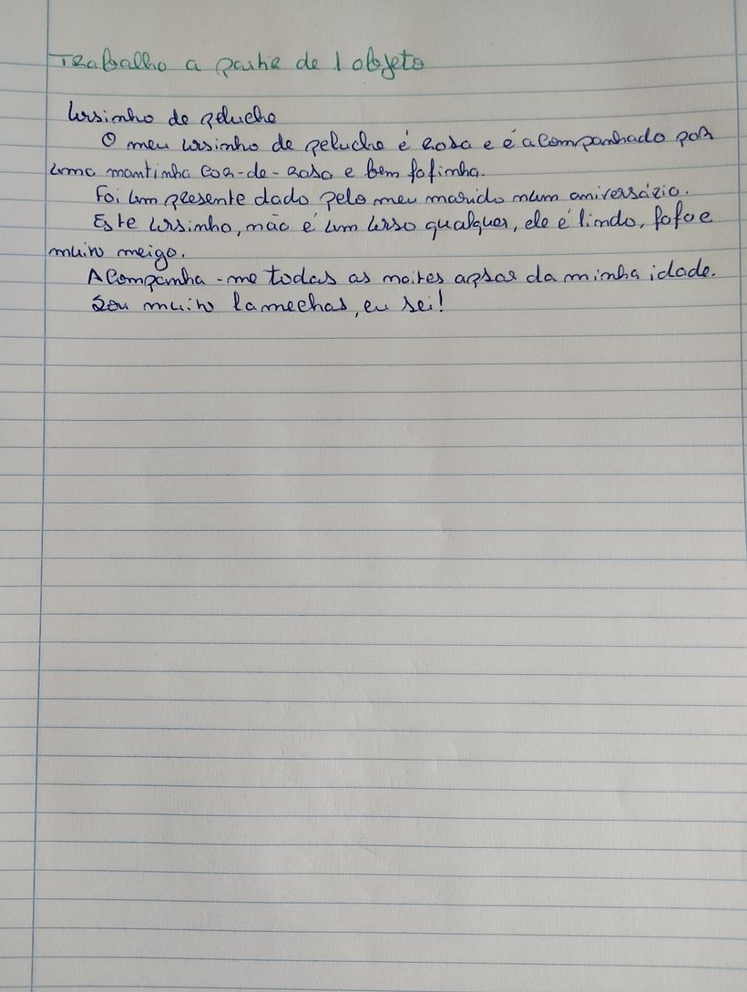 Meu projeto do curso: Escrita criativa: inspire-se e desbloqueie ideias 2
