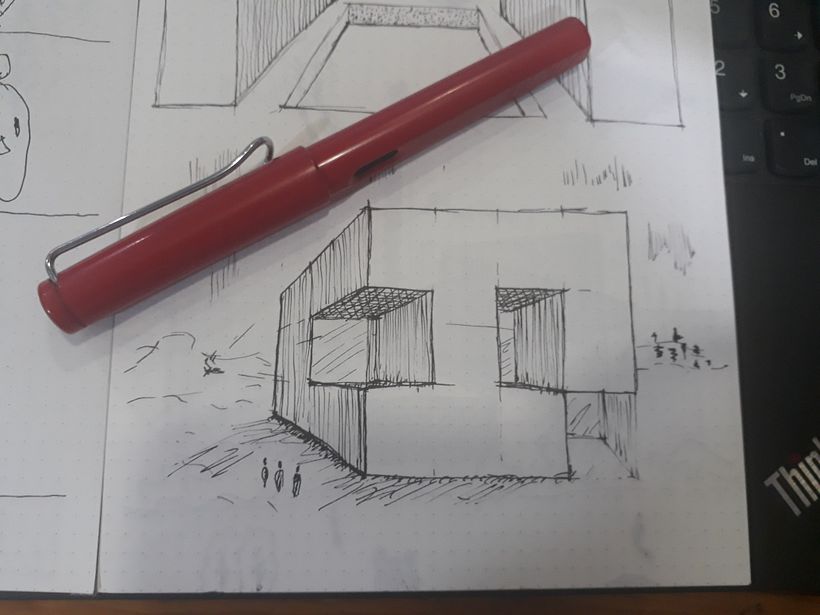 Mi proyecto del curso: Sketching para arquitectura: imagina con papel y pluma 4