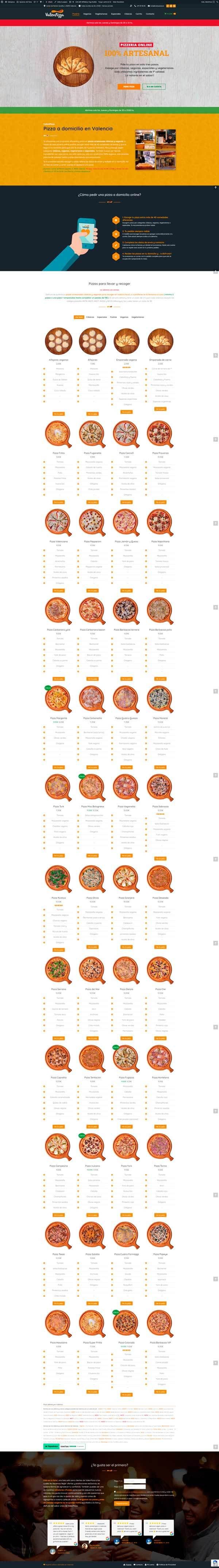 Tienda online - Pizzería