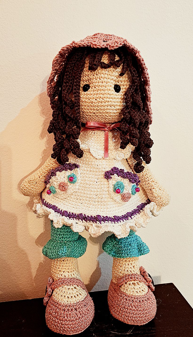 My project for course: Design and Crochet Romantic-Style Amigurumi 3