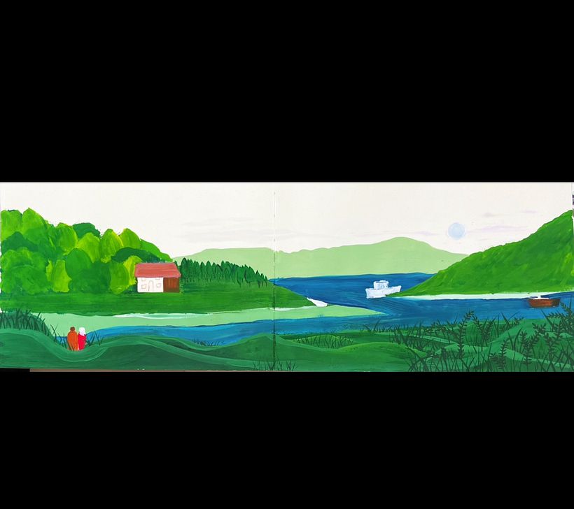 My project for course: Travel Sketchbook Illustration with Gouache 2