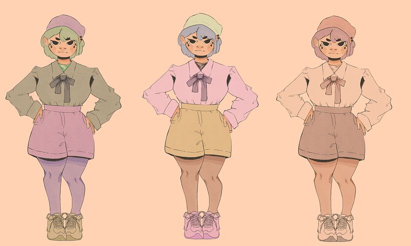 Mi proyecto del curso: Dibujo de personajes llenos de personalidad 4