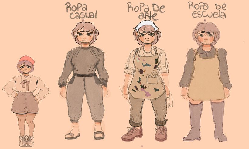 Mi proyecto del curso: Dibujo de personajes llenos de personalidad 6
