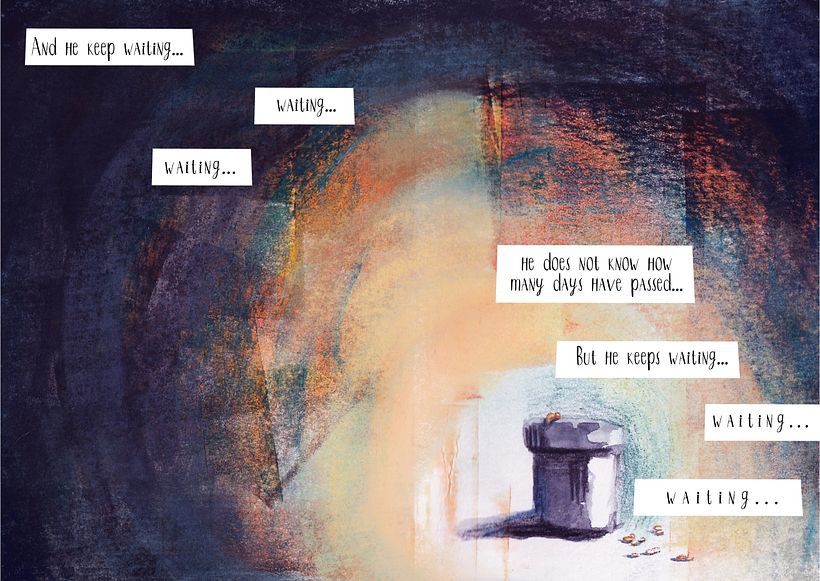 the WOLF, the BUNNY & their Azalea [My project for course: Narrative Techniques for Illustrated Stories] 7