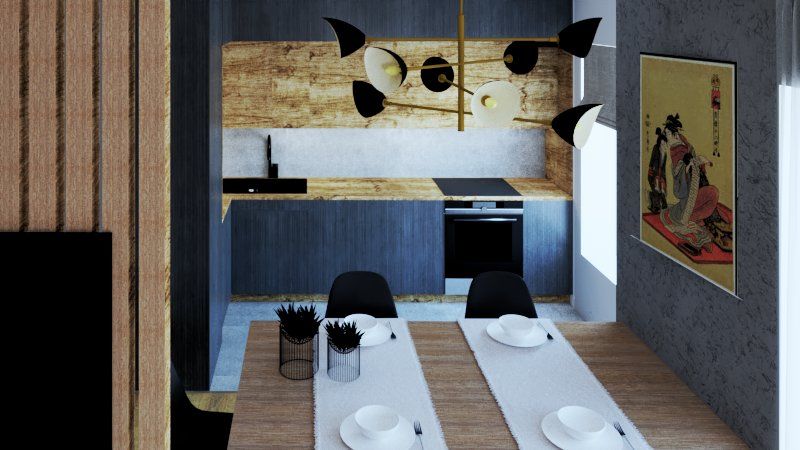 Mój projekt z kursu: Wizualizacja architektoniczna z silnikiem V-Ray dla programu SketchUp 2