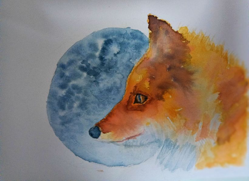 Mi proyecto del curso: Retratos expresivos de animales en acuarela 7