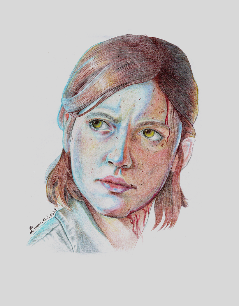 Mi proyecto del curso: Dibujo de retratos llamativos con lápices de colores 3