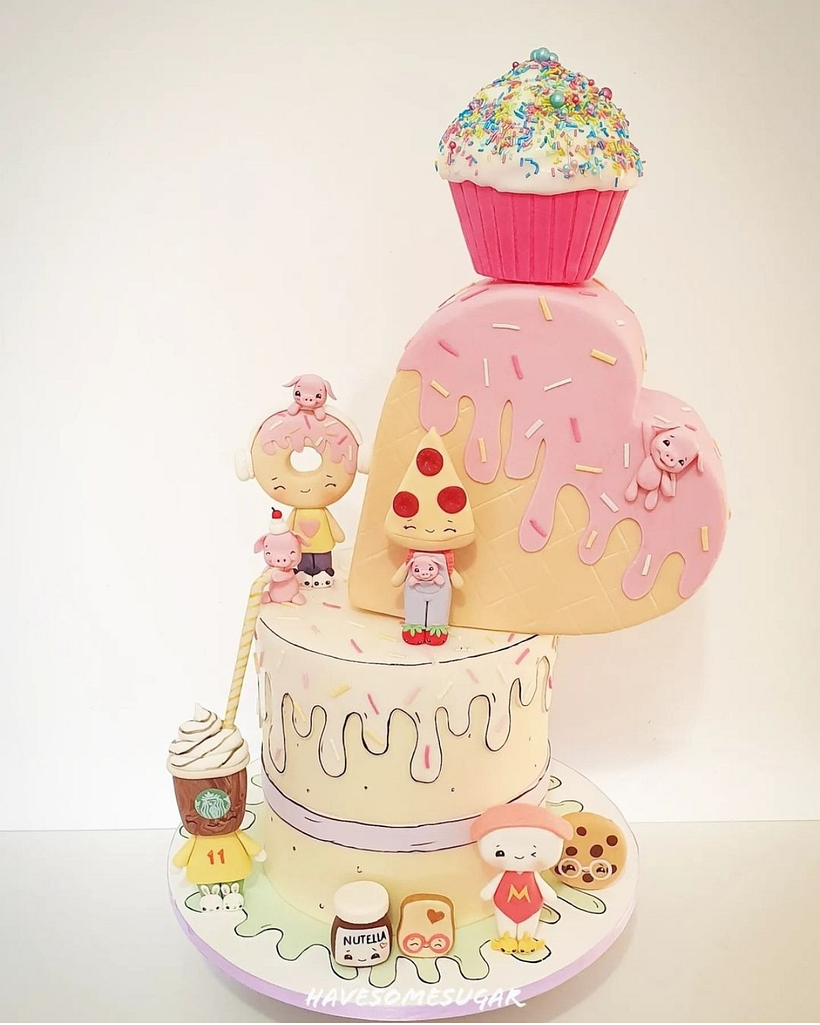 Sugar rush cake party 1