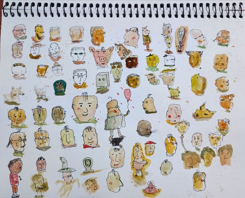 Meu projeto do curso: A arte de desenhar: transforme seus rabiscos em arte 9