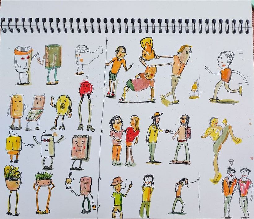 Meu projeto do curso: A arte de desenhar: transforme seus rabiscos em arte 10