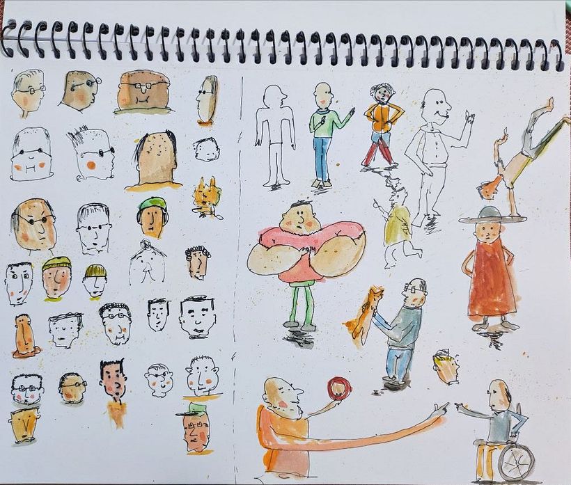 Meu projeto do curso: A arte de desenhar: transforme seus rabiscos em arte 11