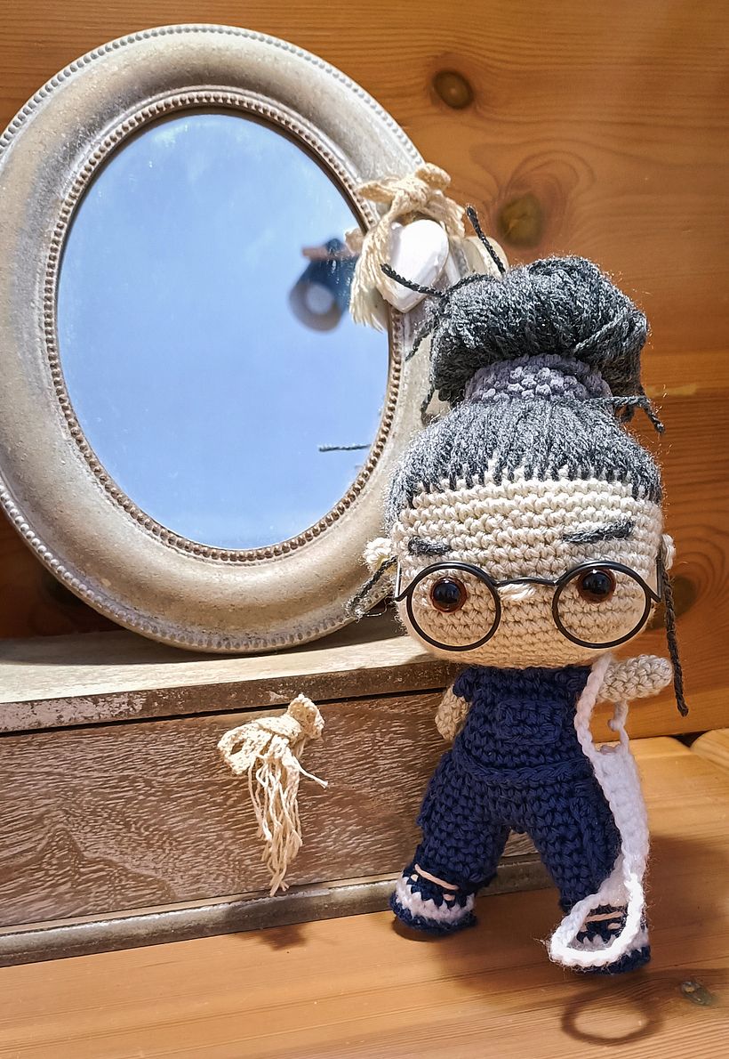 Mi proyecto del curso: Amigurumis: personas tejidas a crochet 3