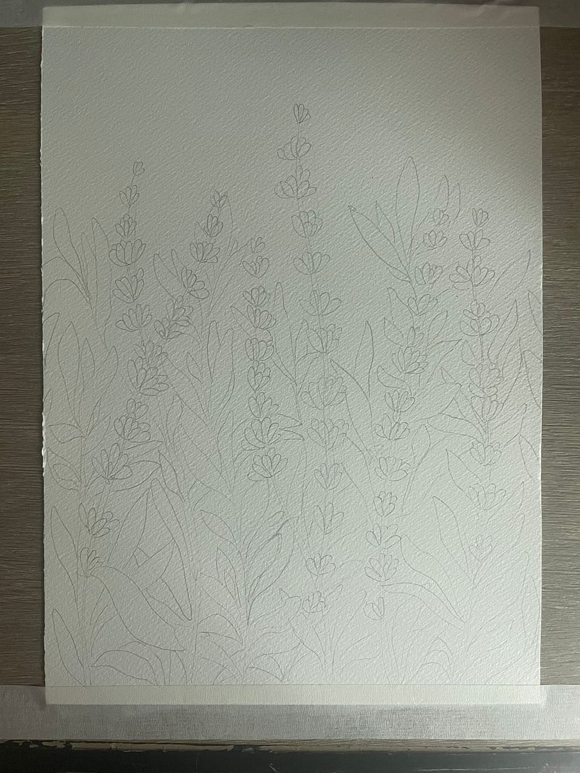 My project for course: Negative Watercolor Painting for Botanical Illustration 5