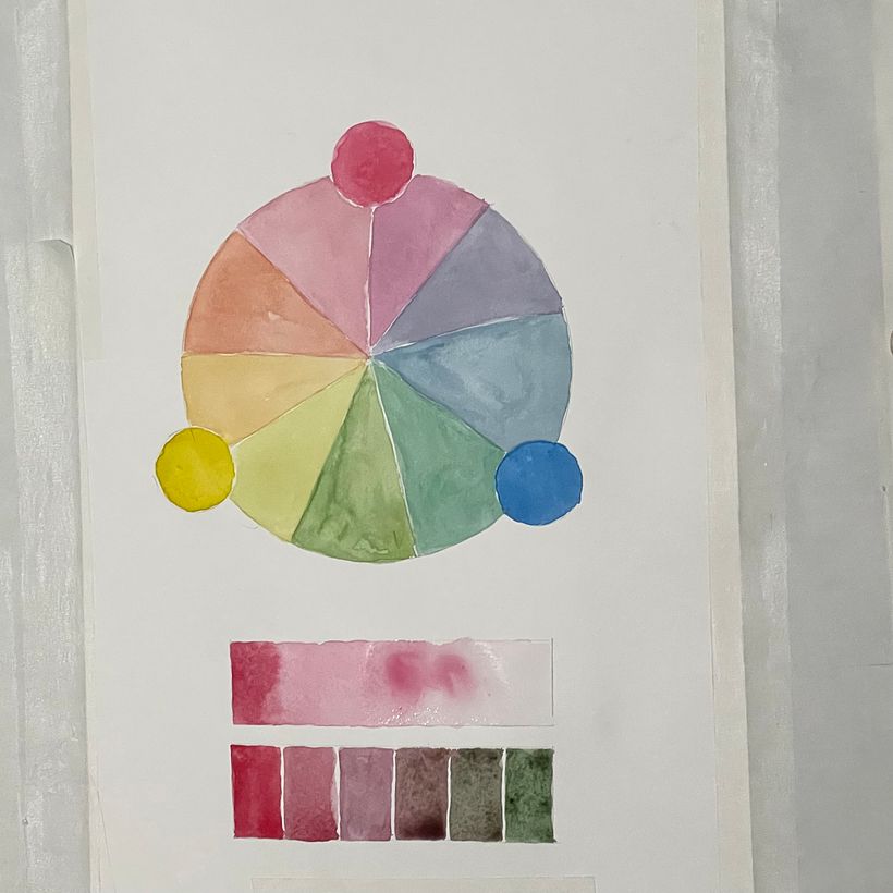 My project for course: Negative Watercolor Painting for Botanical Illustration 7