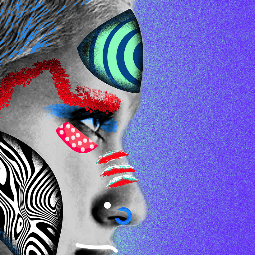 Ivaylo's project for course: Colorful Portrait Design with Photoshop 3