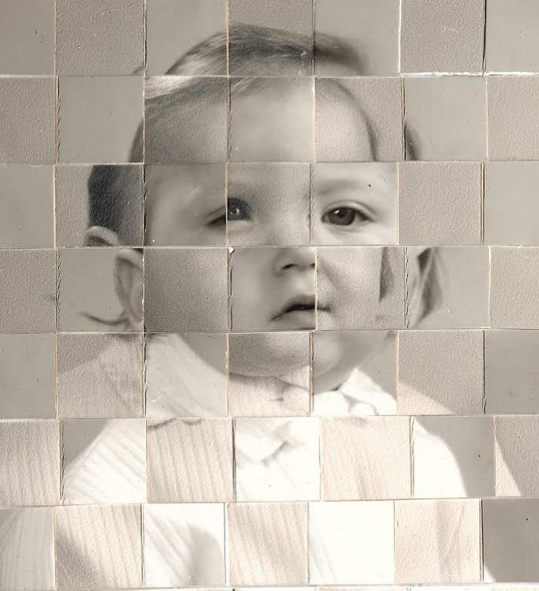 Ficciones de verdad. Collage fotográfico geométrico 2023 5