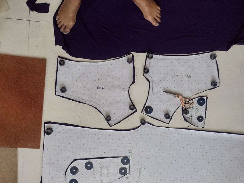 Pattern of all pieces