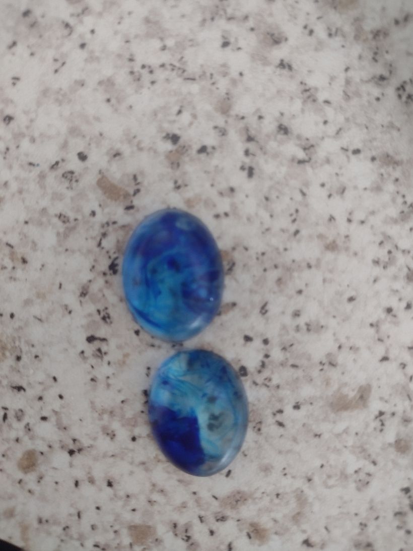 image of handmade resin buttons
