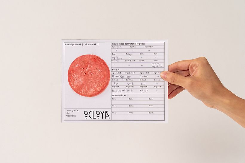 Process documentation and registration form