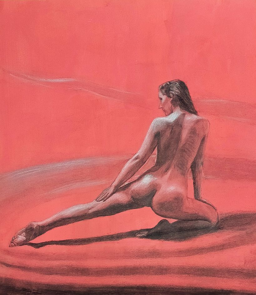 Mi proyecto del curso: Dibujo contemporáneo de la figura humana: expresión y movimiento 3