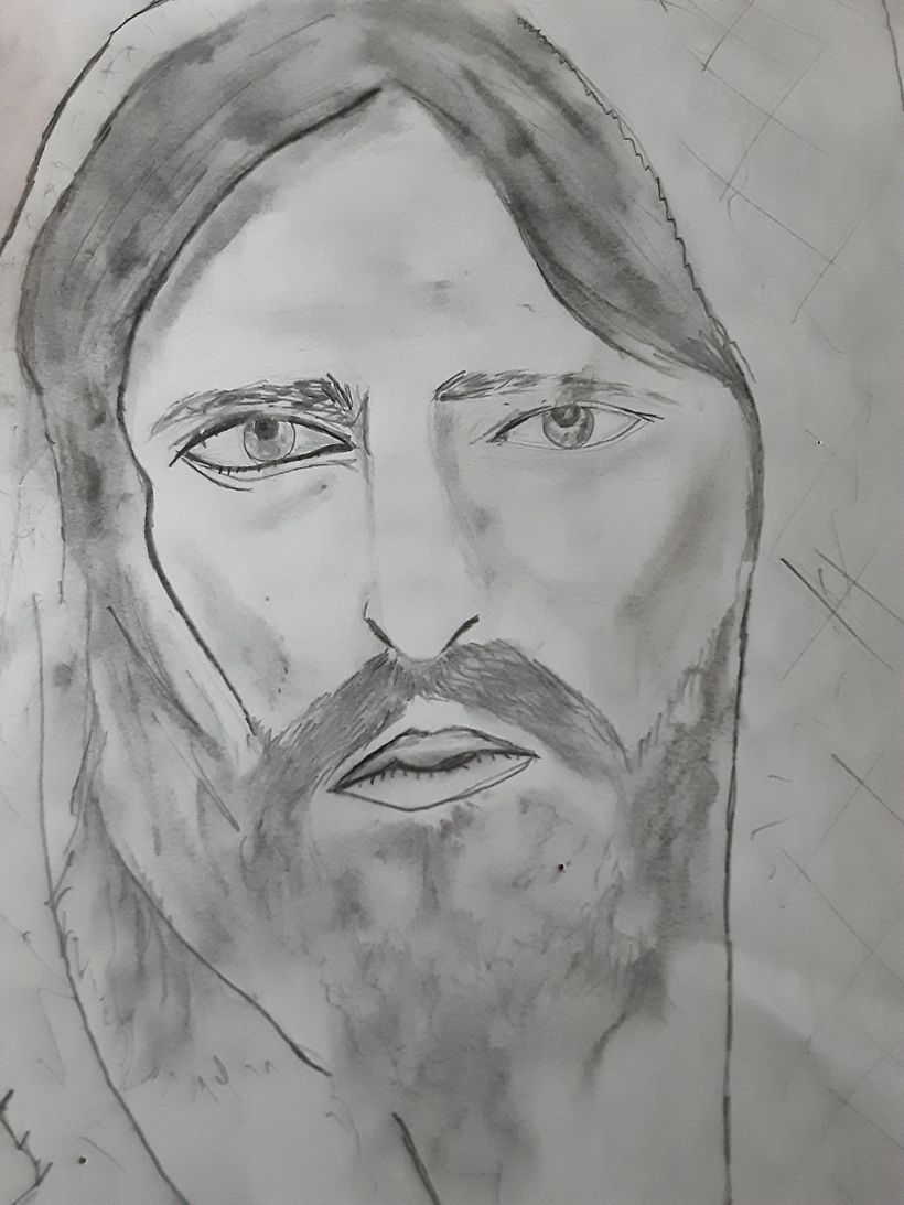 Meu projeto do curso: Retrato realista com lápis grafite 1