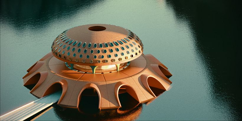 Meu projeto do curso: Conceito e visualização arquitetônica com Blender 2