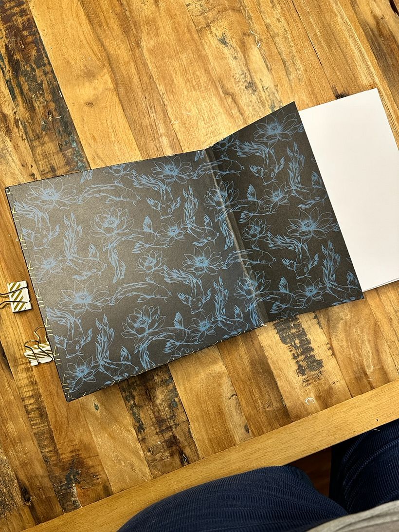 My project for course: Sketchbook Design and Binding 3