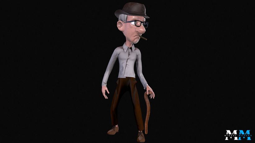 Mi proyecto del curso: Modelado profesional de personajes cartoon 3D 2