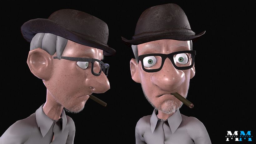 Mi proyecto del curso: Modelado profesional de personajes cartoon 3D 3