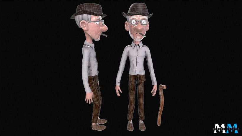 Mi proyecto del curso: Modelado profesional de personajes cartoon 3D 5