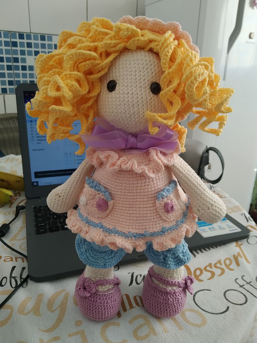 Meu projeto do curso: Amigurumi: crie bonecas com estilo romântico 2