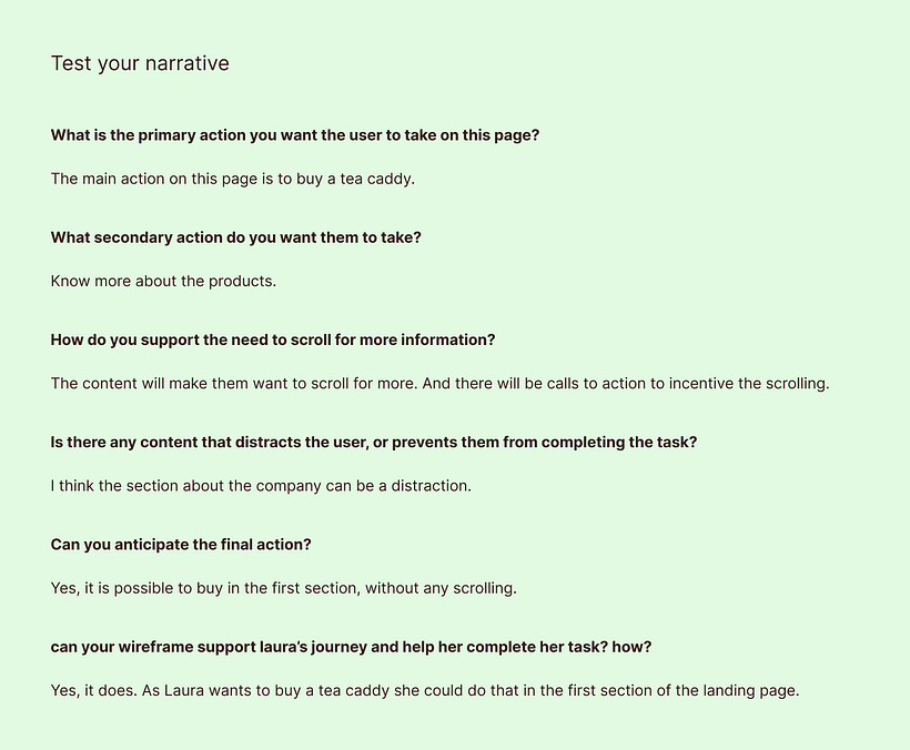 My project for course: The Narrative Web: storytelling applied to UX/UI design 4