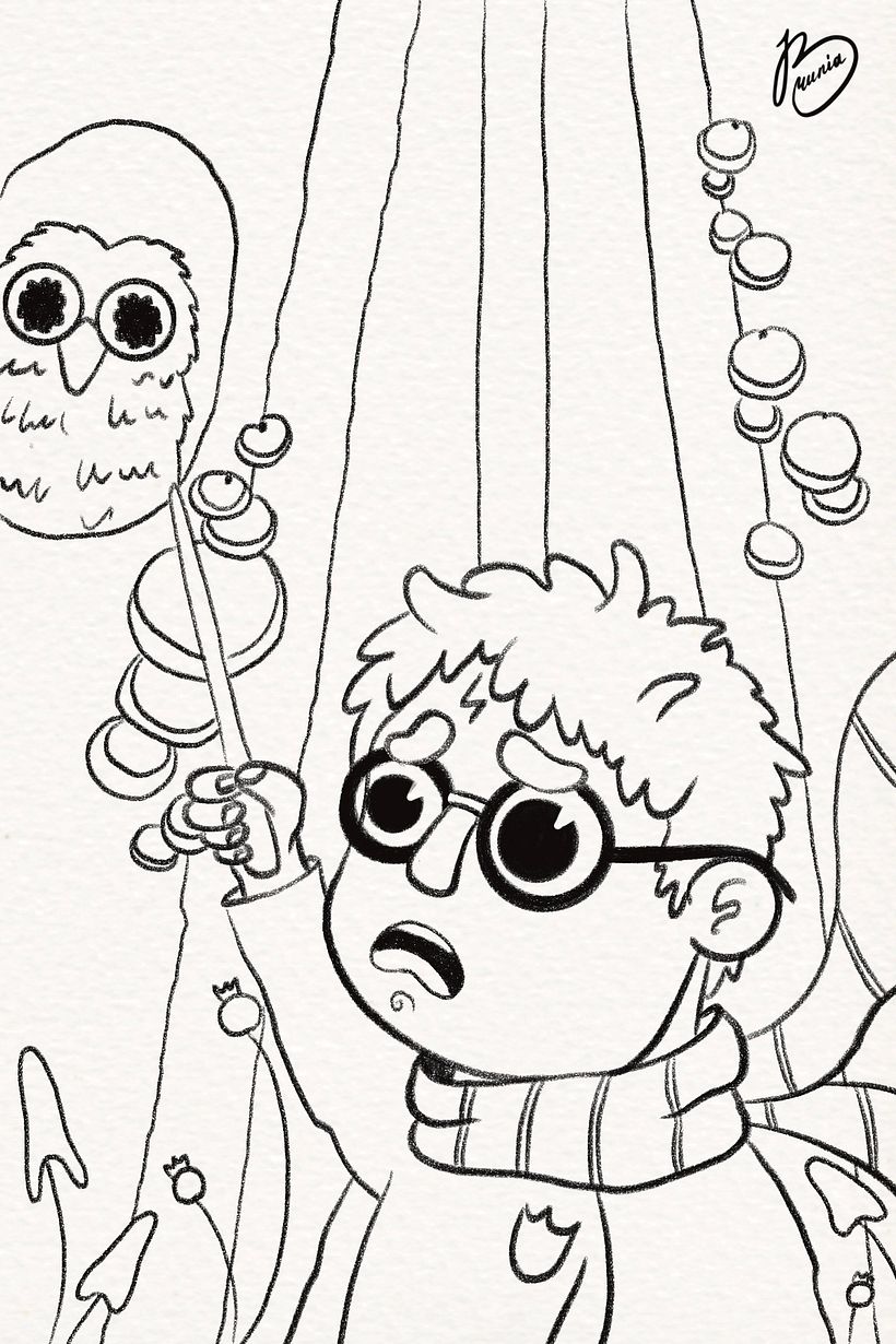 My project for course: Children’s Illustration with Procreate: Paint Magical Scenes 1