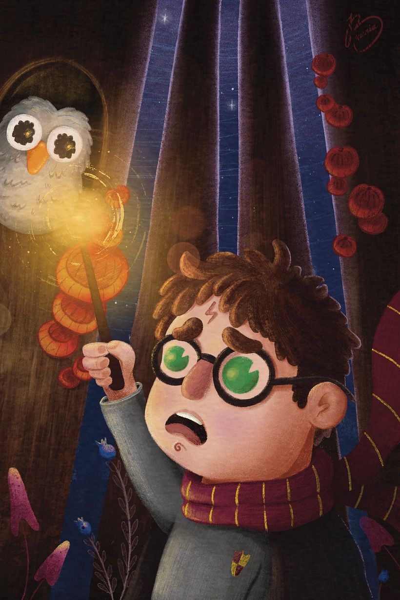 My project for course: Children’s Illustration with Procreate: Paint Magical Scenes 2