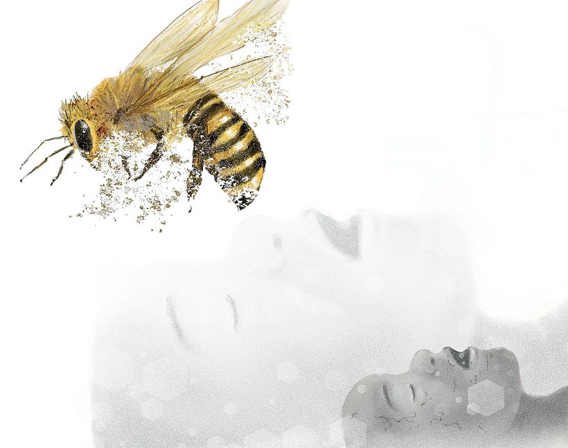 None Left, Honey! Digital Painting in Procreate, in expo for the months of April through may 2023