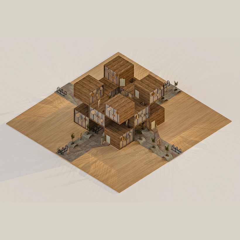Mi proyecto del curso: Modelado arquitectónico con Rhino 3D y V-Ray 3